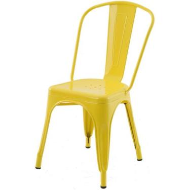 Imagem de Cadeira Iron Tolix Amarelo - 16654 - Sun House