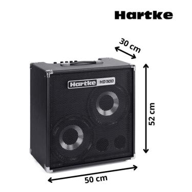 Imagem de Amplificador Hartke HD500 Combo 500W 2x10 Neodímio