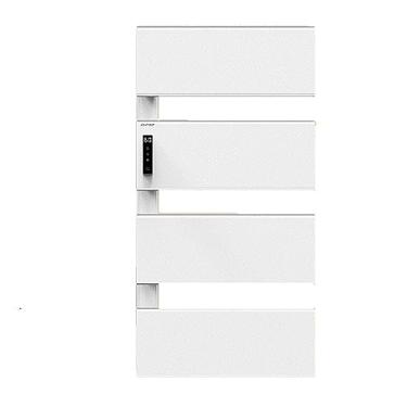 Imagem de Toalheiro elétrico inteligente painel grande temperatura constante e temporização suportes de secagem casa multifuncional liga de alumínio aquecedor de toalhas, branco, 790 * 400 * 115 mm