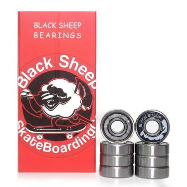 Imagem de Rolamento Skate Importado Black Sheep Red