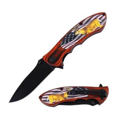 Imagem de Canivete de bolso de veado com clipe de bolso durável, compacto e pronto para qualquer aventura, ferramenta versátil, design elegante, alça resistente e clipe de bolso seguro para transporte fácil,