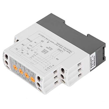 Imagem de Relé de Tensão, Protetor Multifuncional de Subtensão de Sobretensão Com Indicador LED, para Motores, Ventiladores, Bombas, Compressores de Ar