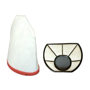 Imagem de Sebo Conjunto de microfiltros 8191AM para aspirador de pó da série D com filtro pré-motor e microfiltro