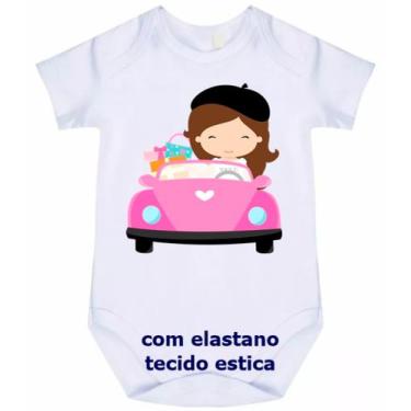Imagem de body bebê menina paris compras cód 1035 - nick aloha, Branco, P