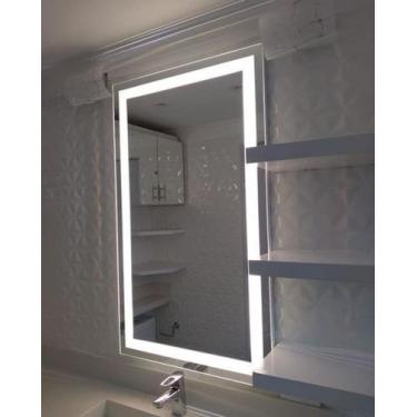 Imagem de Espelho com LED Touch Screen Camarim e Banheiro Iluminação - Cebrace, 