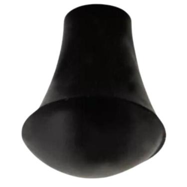 Imagem de 1 Base para Pé de Surdo Borracha Redonda Preta 14.3 - Spanking