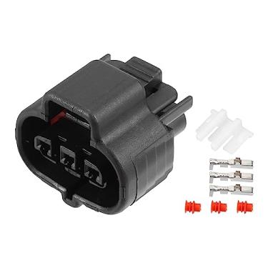 Imagem de X AUTOHAUX 1 conjunto de 3 pinos MAP Turbo sensor conector adaptador plug clip kit substituição para Toyota