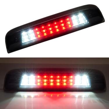 Imagem de Cxdar Terceira terceira luz de freio LED para Chevy Silverado/GMC Sierra 1500 2500HD 3500HD 2014-2020, conjunto de luzes de freio traseiro de montagem alta, luz de parada de lâmpada de carga central à