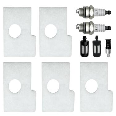 Imagem de Kit de ajuste de filtro de combustível de vela de ignição de filtro de ar para STIHL MS 170 MS 180 017 018 peças de reposição para motosserra 1130 124 0800 filtro de ar de motosserra