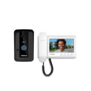 Imagem de Kit Videoporteiro Intelbras IVR 7 ID  Acesso Via Tag