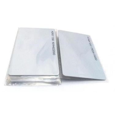 Imagem de Cartão Cracha Proximidade Rfid 125 Khz - Lote 10 Peças - Pvc - OkaySho