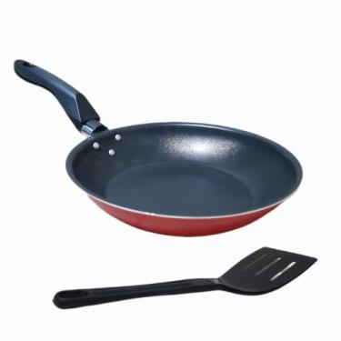 Imagem de Frigideira N 24 Grande - Antiaderente + 1 Espátula De Nylon - Marcolar