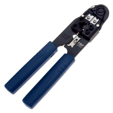 Imagem de Alicate Crimpar Plug Modular 8p8c Rj45 Ht-210c TOP Feeling