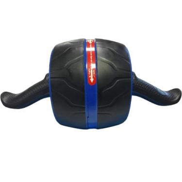 Imagem de Roda Abdominal Profissional Lombar Exercício c/ Tração Wheel - OCCY