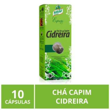 Imagem de Cápsulas para Nespresso Barão de Cotegipe Chá Capim Cidreira