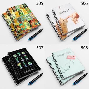 Imagem de Cadernos Universitário Uma Matéria Capa Dura PET 96 Folhas - Premium