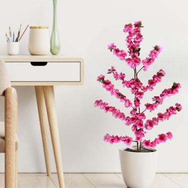 Imagem de Kit 6 Flores Sakura Artificiais Ótima Opção para Transformar Ambientes