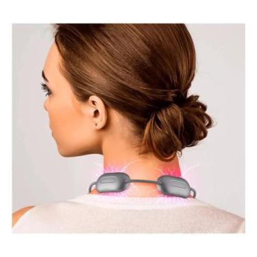 Imagem de Massageador De Pescoço Ombros Lombar Carregamento Usb Tecnologia Portá