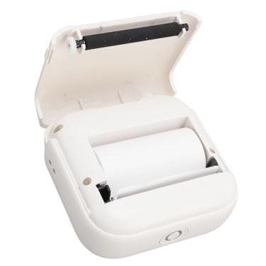 Imagem de Impressora de Adesivos, Mini Impressora Térmica 203DPI, Impressora Sem Tinta Bluetooth Com Papel de Impressão, Máquina de Fazer Etiquetas para Casa, Cozinha, Escritório Escolar