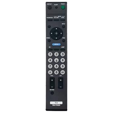 Imagem de Allimity Controle remoto de substituição RM-YD025 RMYD025 compatível com Sony Bravia L Series S Series TV digital colorida KDL-22L4000 KDL-52S4100 KDL-40S4100 KDL-46S4100 KDL22L4000 KDL52S4100