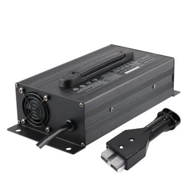 Imagem de Carregador de bateria de carrinho de golfe 36V Carregador de carrinho de golfe 36V 25A com conector SB50 e display LCD para carrinho de golfe EZGO