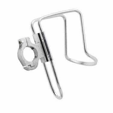 Imagem de Suporte para Copo de Bebida para Motocicleta, Suporte para Bebidas de água, Guiador, Adaptador de Garrafa para a Maioria Dos Pacotes de 500ml ou Garrafas Pet (Branco prateado)