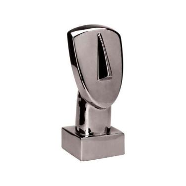 Imagem de Escultura Em Cerâmica Face 29x11cm - DROSSI