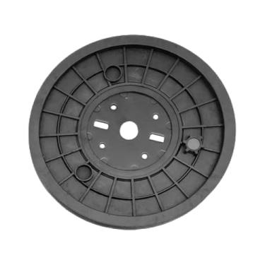 Imagem de Deevoka Bicicletas de exercício Drive Belt Disc, Fitness Bike Part Part Indoor Cycling Bike Belt Wheel Fitness Equipment para ginásio esportivo, Brilho Redondo de 20