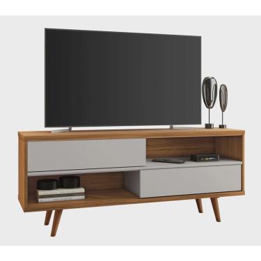 Imagem de Rack Bancada nt 1180 Freijó com Off White - Notável