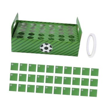 Imagem de IEUDNS Papel Confetti Cone Holder Kit Stand Box Diy Crafting Inclua 30 Documentos de Cone Decoração de Casamento para Festival de Presentes de Engajamento, Futebol