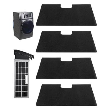 Imagem de WH01X35719 Filtro de fiapos para secador, almofada de espuma de filtro adequada para GE Profile PFQ97HSPVDS Combo de lavadora e secadora, espuma de filtro de fiapos lavável à mão e reutilizável,