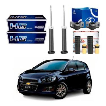 Imagem de Kit Amortecedor Traseiro Sonic 1.6 2012 A 2014 - Nakata