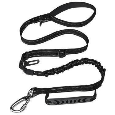 Imagem de Coleira tática para cães Chioratree Heavy Duty Refletive Black
