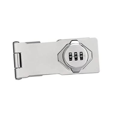 Imagem de Fechadura de segurança com combinação de cadeado com senha para gaveta e arquivo