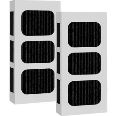 Imagem de Substituição do filtro de ar para geladeira Frigidaire Paultra2 compatível com Pure Air Ultra 2, Gallery e Electrolux Refrigerators 5303918847 (pacote com 2)