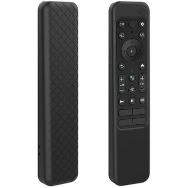 Imagem de USTIYA Capa de controle remoto para Sony TV 4K Ultra HD TV X80K X95K TX800U XR-A80K XR-X90K Capa protetora de silicone (preto)