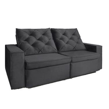 Imagem de Sofá Boston 270Cm - Cinza Chumbo