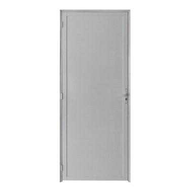 Imagem de Porta De Alumínio Lambril 210x70cm Lado Direito Branco