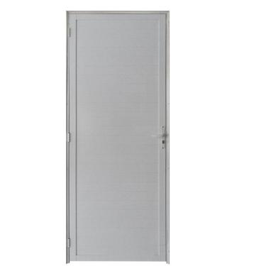 Imagem de Porta De Alumínio Lambril 210x70cm Lado Esquerdo Branco