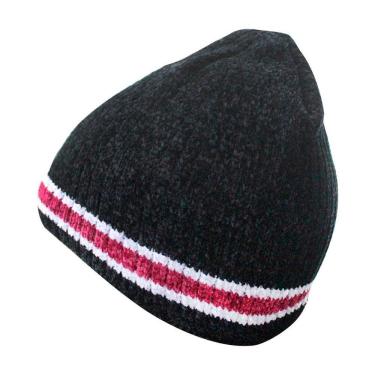 Imagem de Touca Gorro Adulto Forrada Preta Tamanho único