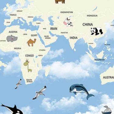 Imagem de Papel De Parede Yoyo Ii Infantil Azul Yy203901r