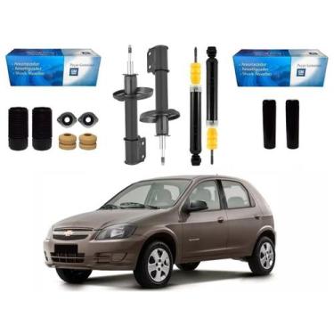 Imagem de Kit amortecedor dianteiro traseiro original chevrolet celta 1.0 2013 a