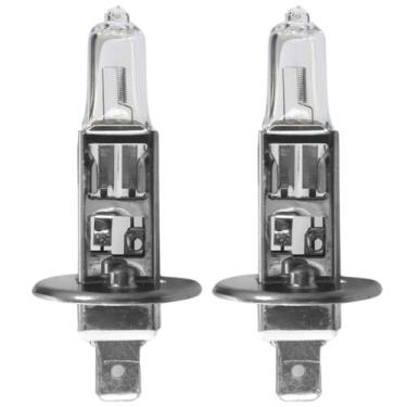 Imagem de 2 Lâmpadas H1 55 Watts Halógena Clear Original 12V 4200K - Luxus