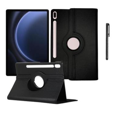 Imagem de Capa Resistente Giratória + Caneta Para Tab S9 Fe+ 12,4 - Teck King