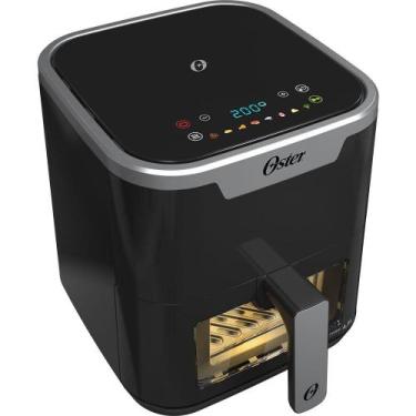 Imagem de Fritadeira Oster Digital Touch 4,5L Com Visor Transparente 220V, Preto