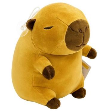 Imagem de Pelucia Capivara Filó Boneco Animal Fofo Ventosa Pendurar - STORE SHAR