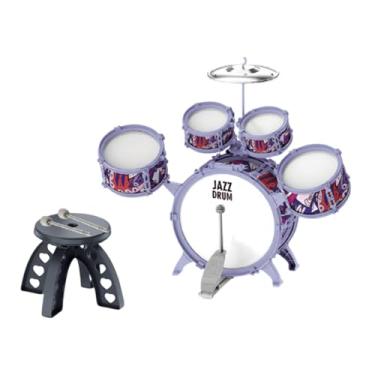 Imagem de Generic Kids Drum Set Music Iluminismo Educacional Toy Desenvolvimento sensorial Instrumento de percussão de brinquedos para garotos para crianças meninas