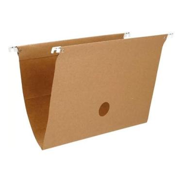 Imagem de Pasta Suspensa Kraft com 50 Uni Completa - KLC - GOLDEN KRAFT