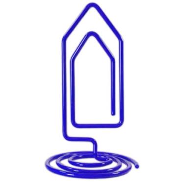 Imagem de ACC - CLIPE PORTA RECADO Azul Escuro Altura 135mm 1 unidade