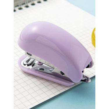 Imagem de Mini Grampeador 12 Folhas Portátil Para Estojo Papelaria Fofa Kawaii N